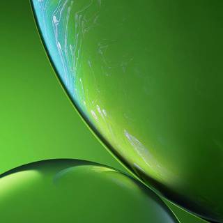 iPhone 4k green wallpaper
