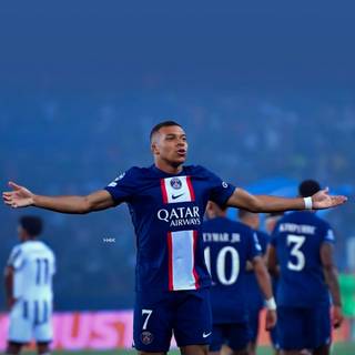 Mbappé PSG 2023 wallpaper