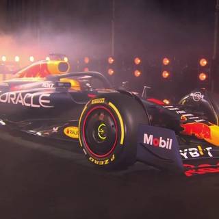 2023 Checo F1 Red Bull car wallpaper