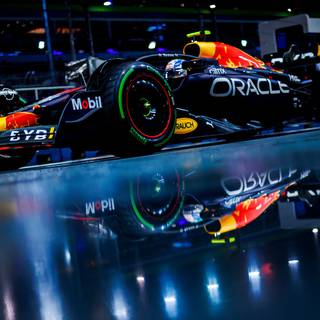 2023 Checo F1 Red Bull car wallpaper