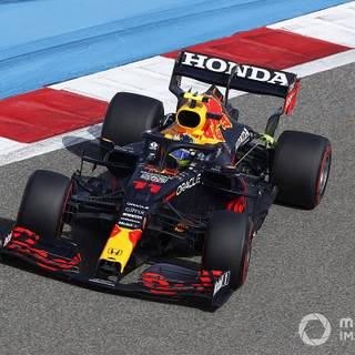 2023 Checo F1 Red Bull car wallpaper