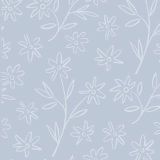 Aesthetic blue spring wallpaper