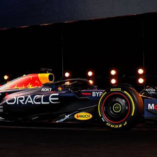 2023 Checo F1 Red Bull car wallpaper