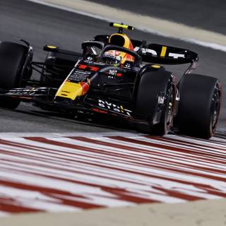 2023 Checo F1 Red Bull car wallpaper