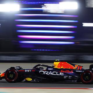 2023 Checo F1 Red Bull car wallpaper