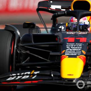2023 Checo F1 Red Bull car wallpaper