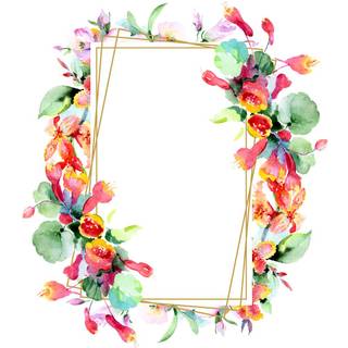 Spring blossom watercolor wallpaper