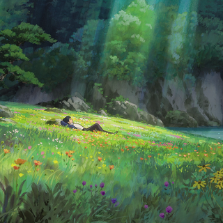Studio Ghibli spring wallpaper