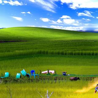 Windows XP spring wallpaper