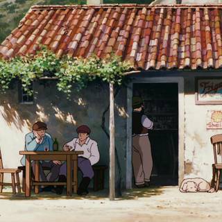 Studio Ghibli spring wallpaper