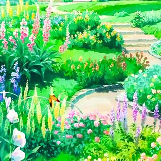 Studio Ghibli spring wallpaper