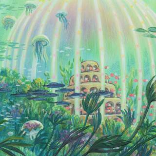 Studio Ghibli spring wallpaper