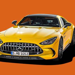 Mercedes Benz AMG GT 2023 wallpaper