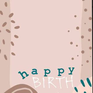 Preppy birthday wallpaper