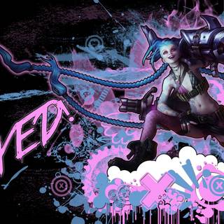 Jinx PC wallpaper