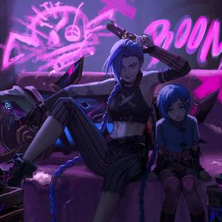 Jinx PC wallpaper