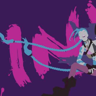 Jinx PC wallpaper