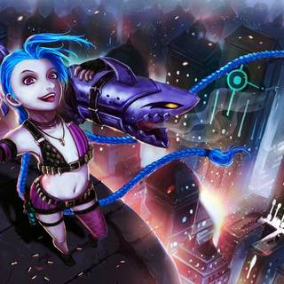Jinx PC wallpaper