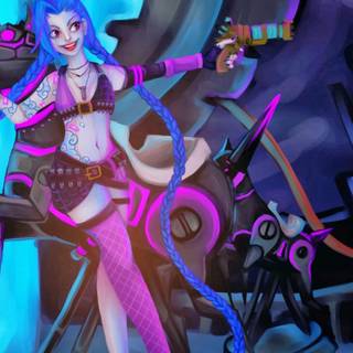 Jinx PC wallpaper