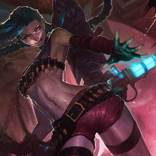 Jinx PC wallpaper