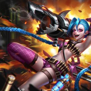 Jinx PC wallpaper
