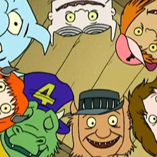 Seven Little Monsters wallpaper