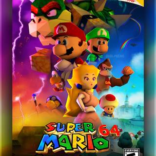 Bowser Movie Super Mario Bros 2023 wallpaper