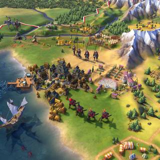 Civilization VI HD gaming wallpaper