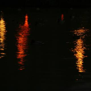 Light reflections wallpaper