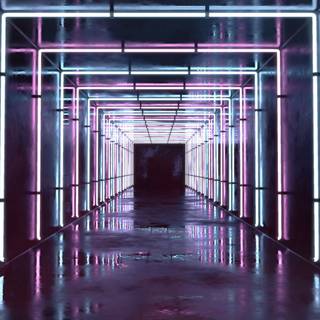 Light reflections wallpaper