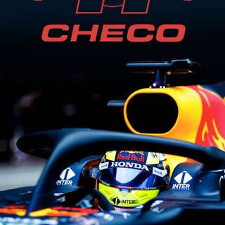 Sergio Perez iPhone wallpaper