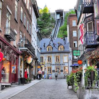 Spring city HD wallpaper