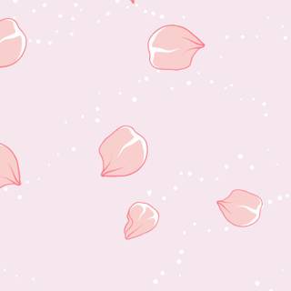 Pink aesthetic spring wallpaper