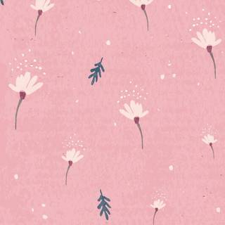 Pink aesthetic spring wallpaper