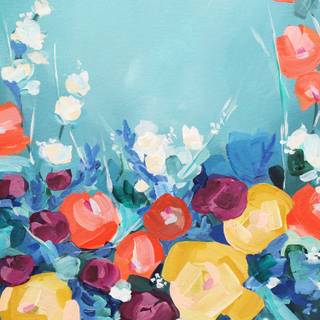 Spring artistic wallpaper