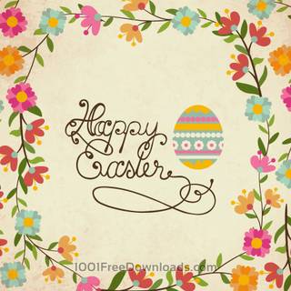 Frames Easter wallpaper