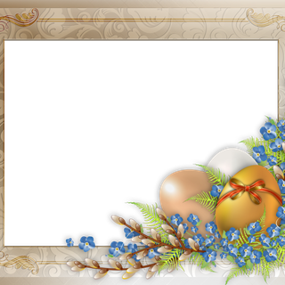 Frames Easter wallpaper