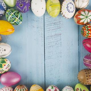 Frames Easter wallpaper
