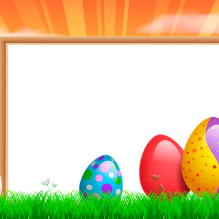 Frames Easter wallpaper