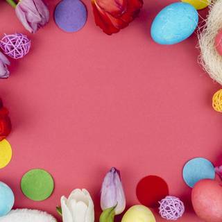 Frames Easter wallpaper