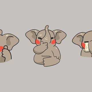 Easter collage desktop wallpaper