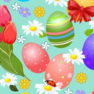 Frames Easter wallpaper