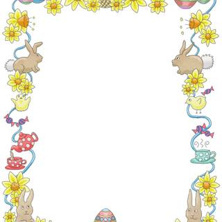 Frames Easter wallpaper