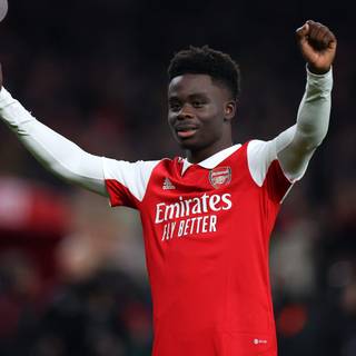 Saka Arsenal 2023 wallpaper