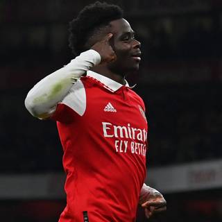 Saka Arsenal 2023 wallpaper