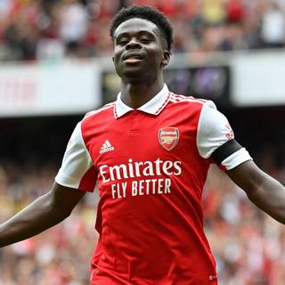 Saka Arsenal 2023 wallpaper