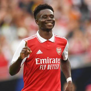 Saka Arsenal 2023 wallpaper