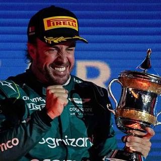 Alonso podium 2023 wallpaper