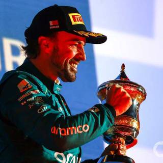 Alonso podium 2023 wallpaper