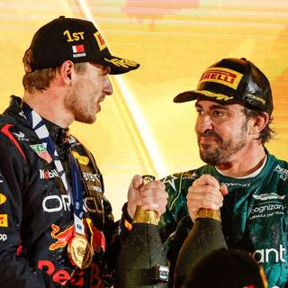 Alonso podium 2023 wallpaper